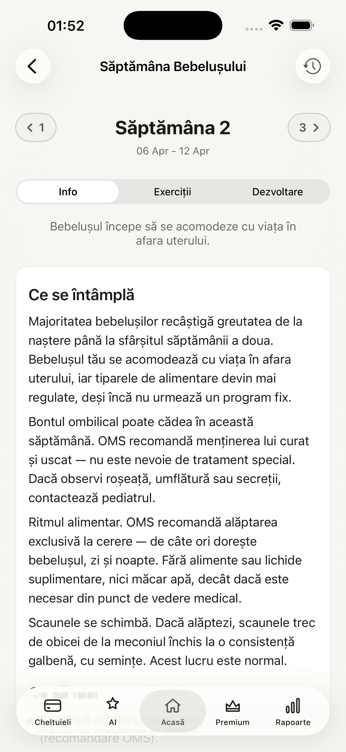Baby Week — săptămâna 14